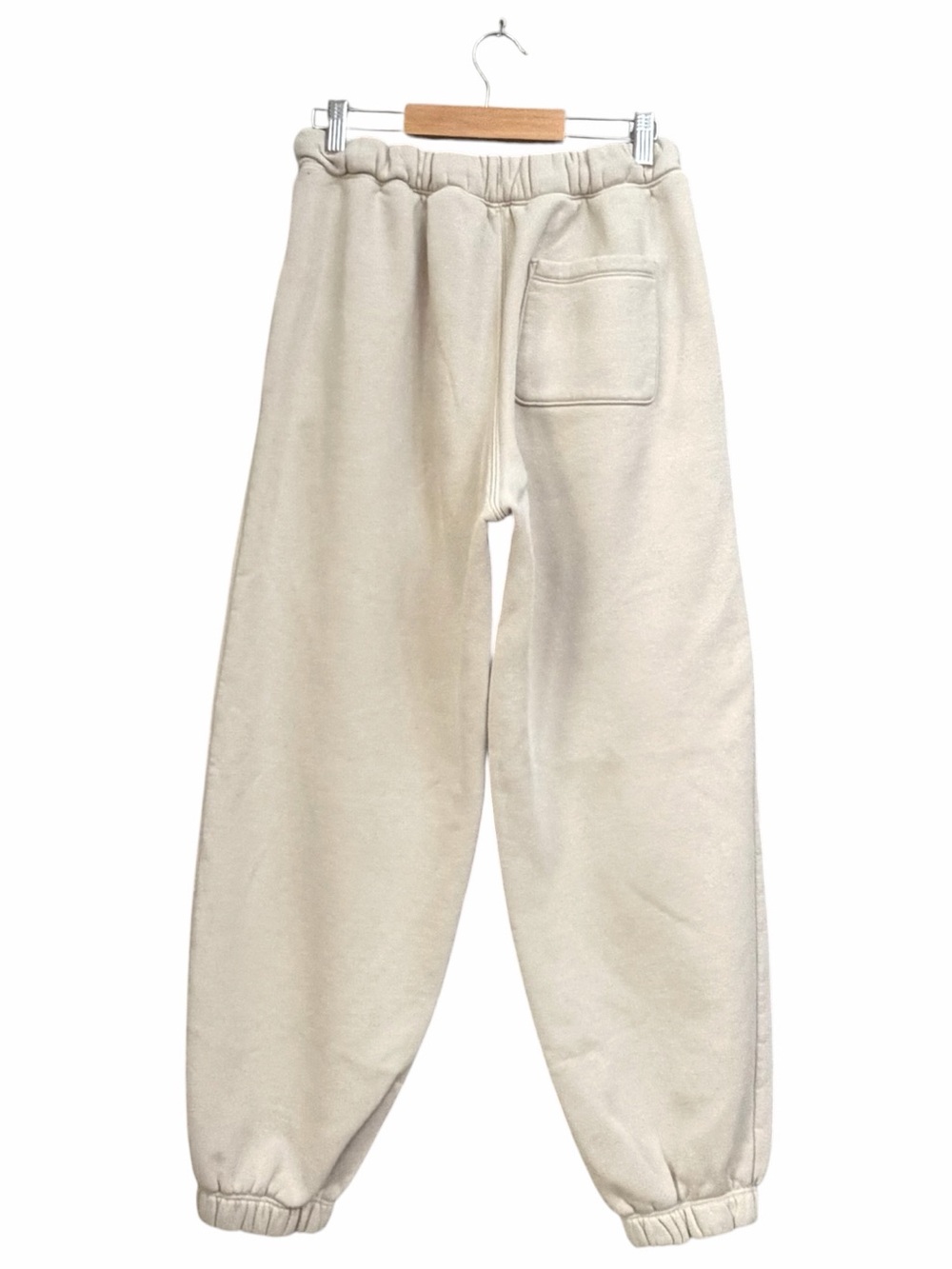 Abercrombie & Fitch Essential Oversized Sunday Sweatpants in Cream - Picture 5 of 10